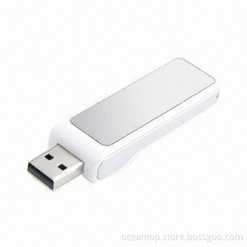 Slide USB Flash Drive with 1 to 64GB Capacity